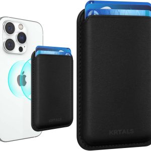KRTALS Magnetic Wallet Cell Phone Card Holder for Phone Case with Mag-Safe